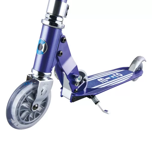 Самокат MICRO серии Sprite Special Edition" – Синий (дека в полосочку)" - SA0177_3.jpg - № 3