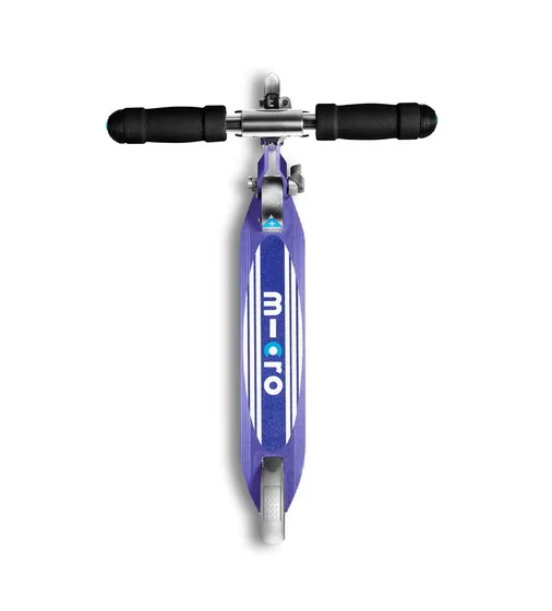 Самокат MICRO серии Sprite Special Edition" – Синий (дека в полосочку)" - SA0177_4.jpg - № 4