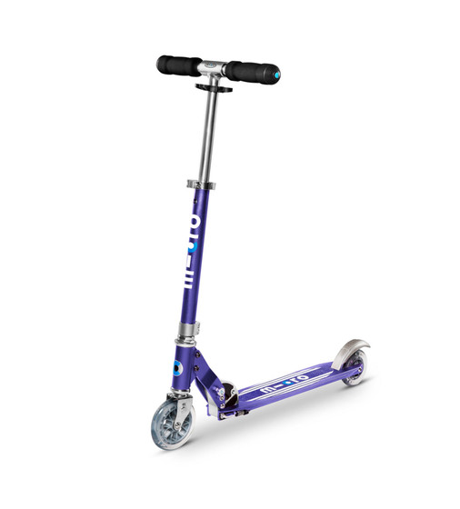Самокат MICRO серии Sprite Special Edition" – Синий (дека в полосочку)" - SA0177_1.jpg - № 1