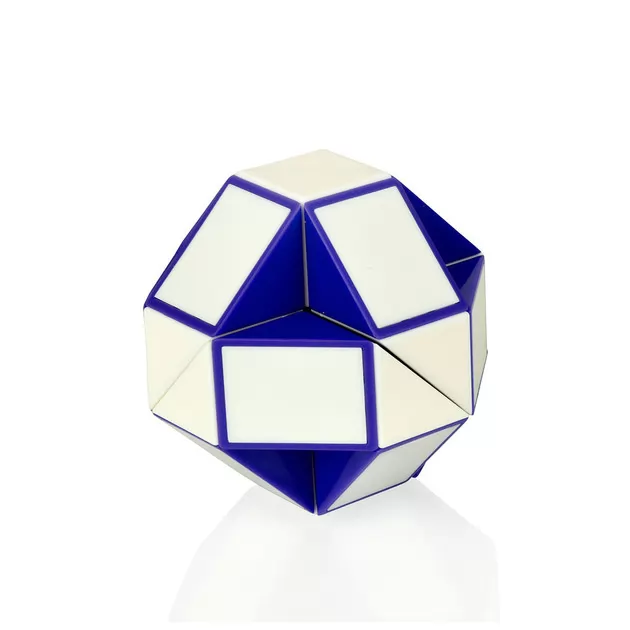 Головоломка Rubik's - Змейка (Бело-Голубая)