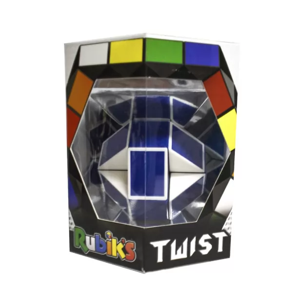 Головоломка Rubik's - Змейка (Бело-Голубая)