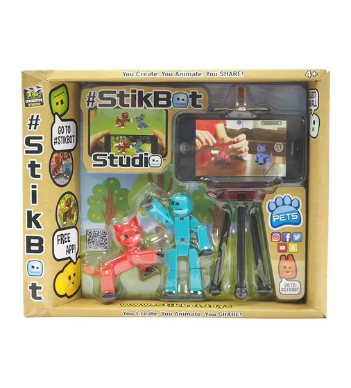 Игровой Набор Для Анимационного Творчества Stikbot S2 Pets – Студия - TST615А_1.jpg - № 1