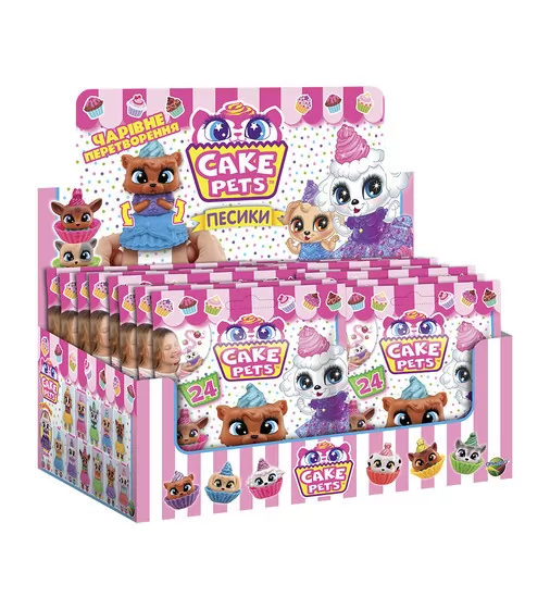 Ароматная Фигурка-Капкейк Cake Pets Серии Пёсики - D155001-4530_1.jpg - № 1