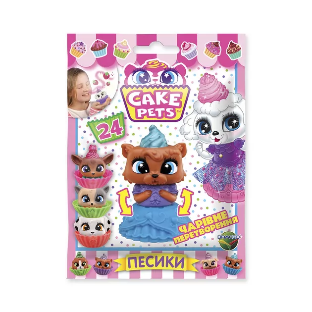 Ароматная Фигурка-Капкейк Cake Pets Серии Пёсики