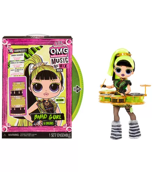 Игровой набор с куклой L.O.L. Surprise! серии O.M.G. Remix Rock" – Леди-Ритм" - 577584_1.jpg - № 1