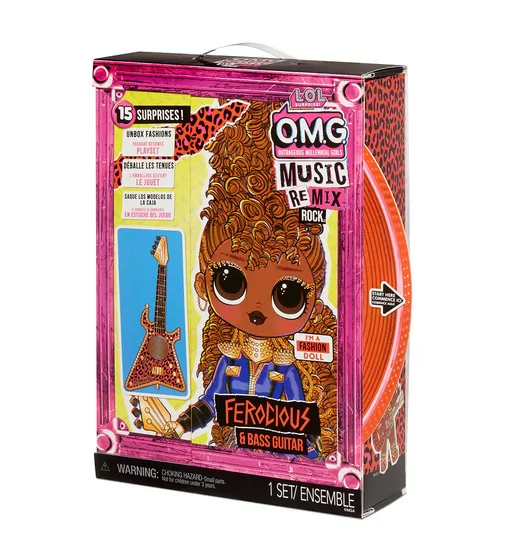 Игровой набор с куклой L.O.L. Surprise! серии O.M.G. Remix Rock" – Фурия" - 577591_3.jpg - № 3