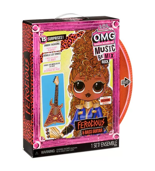 Игровой набор с куклой L.O.L. Surprise! серии O.M.G. Remix Rock" – Фурия" - 577591_5.jpg - № 5