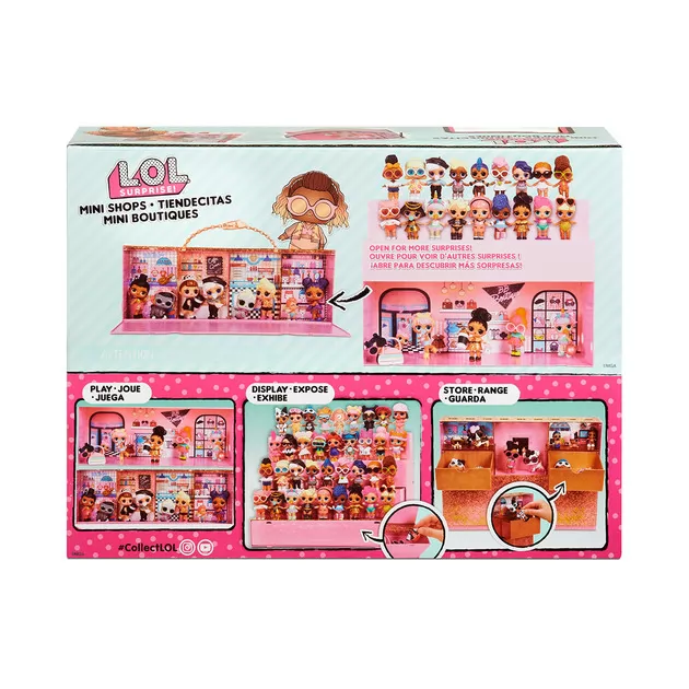 Игровой набор с куклой L.O.L. Surprise! - Маленькие магазинчики 3-в-1