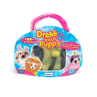 Стретч-игрушка в виде животного Dress Your Puppy - Щенок в костюмчике