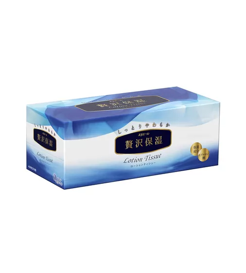 Салфетки Бумажные Экстрауспокаивающие Elleair Premium Lotion Й (В Коробке, 200 Шт) - 713440_1.jpg - № 1