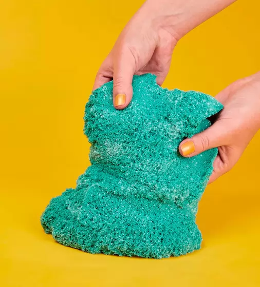 Песок для детского творчества - Kinetic Sand Бирюзовый блеск - 71489T_4.jpg - № 4
