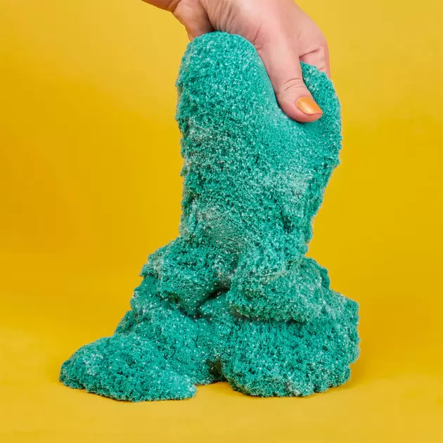 Песок для детского творчества - Kinetic Sand Бирюзовый блеск