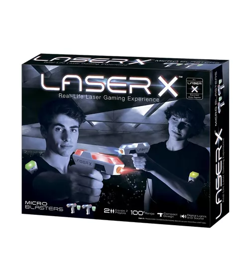 Игровой Набор Для Лазерных Боев - Laser X Мини Для Двух Игроков - 88053_2.jpg - № 2