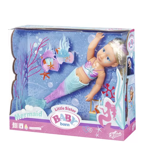 Интерактивная Кукла Baby Born - Сестричка-Русалочка - 824344_3.jpg - № 3