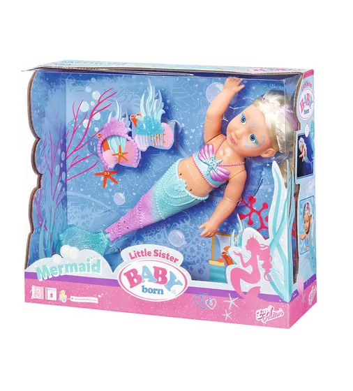Интерактивная Кукла Baby Born - Сестричка-Русалочка - 824344_12.jpg - № 12