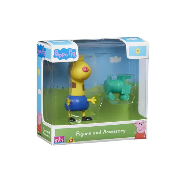 Фигурка Peppa -  Жираф Джеральд С Паровозиком