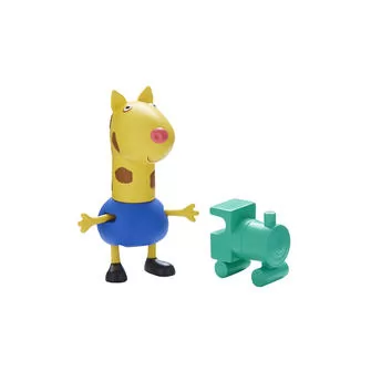 Фигурка Peppa -  Жираф Джеральд С Паровозиком