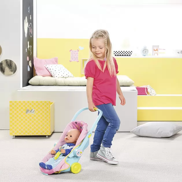 Кресло-Каталка Для Куклы Baby Born - Удобное Путешествие