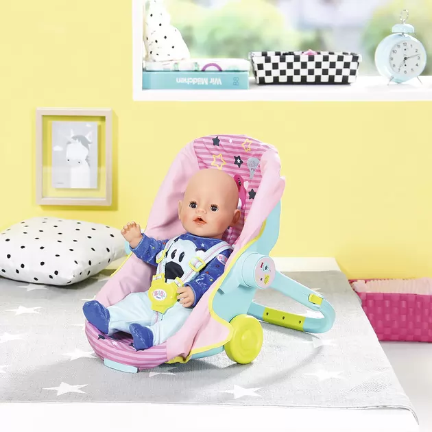 Кресло-Каталка Для Куклы Baby Born - Удобное Путешествие