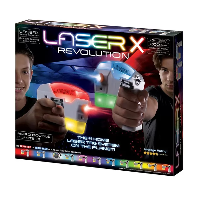 Игровой набор для лазерных боев - Laser X Revolution Micro для двух игроков