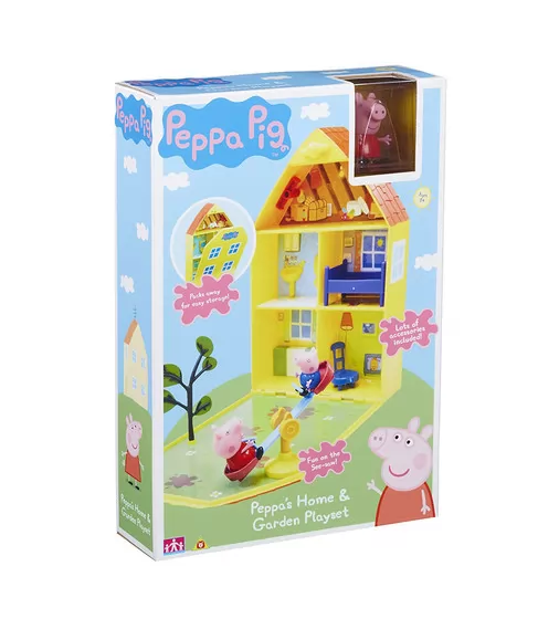 Игровой Набор Peppa - Дом Пеппы С Лужайкой - 06156_7.jpg - № 7
