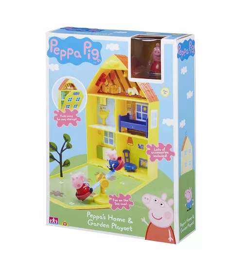 Игровой Набор Peppa - Дом Пеппы С Лужайкой - 06156_6.jpg - № 6