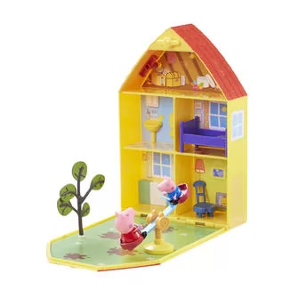 Игровой Набор Peppa - Дом Пеппы С Лужайкой