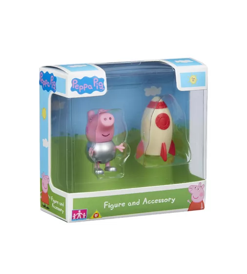 Фигурка Peppa - Космонавт Джордж С Ракетой - 06771-5_2.jpg - № 2