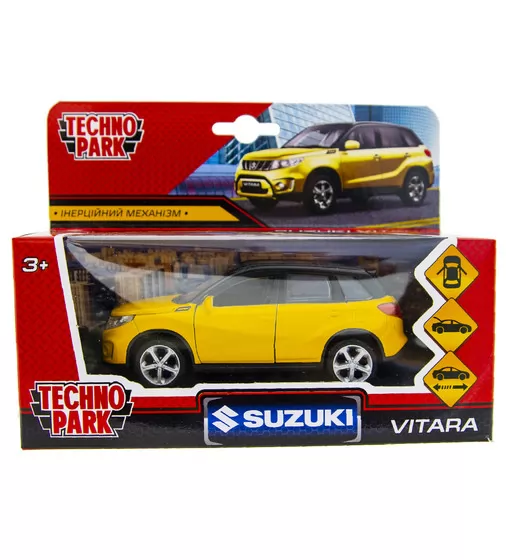 Автомодель - SUZUKI VITARA S 2015 (золотой с черн.) - VITARA-12-GDBK_10(1).jpg - № 21