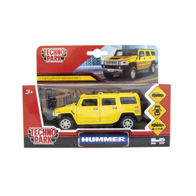 Автомодель - HUMMER H2 (желтый)