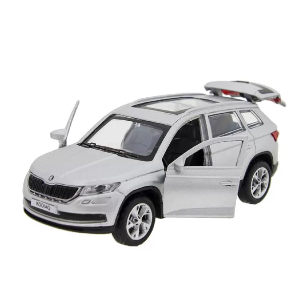 Автомодель - SKODA KODIAQ (серебристый)