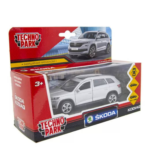 Автомодель - SKODA KODIAQ (серебристый) - KODIAQ-12FIL-SR_8(1).jpg - № 18