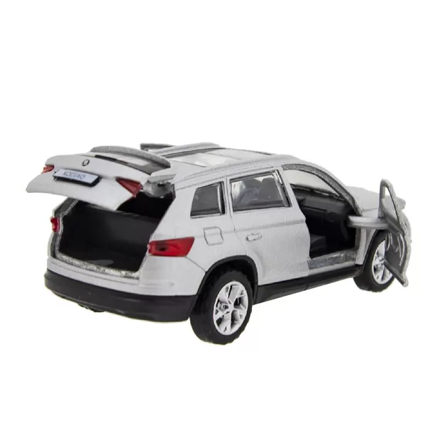 Автомодель - SKODA KODIAQ (серебристый)