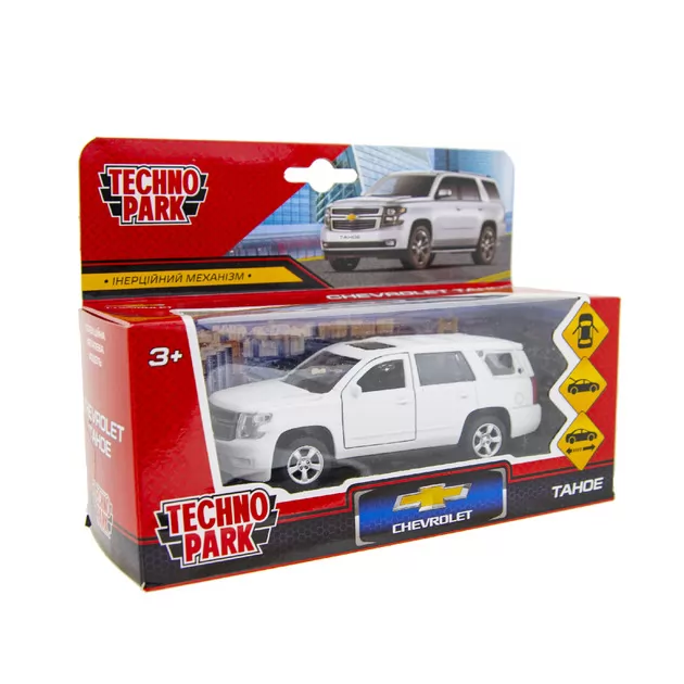 Автомодель - CHEVROLET TAHOE (матовый белый)