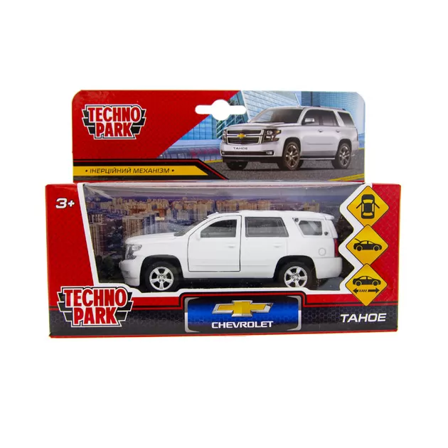 Автомодель - CHEVROLET TAHOE (матовый белый)