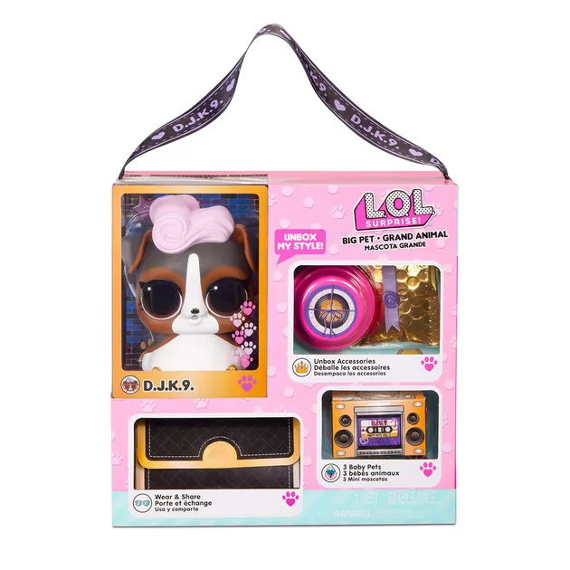Игровой набор L.O.L. Surprise! серии Big Pets"- DJ-Пёсик"