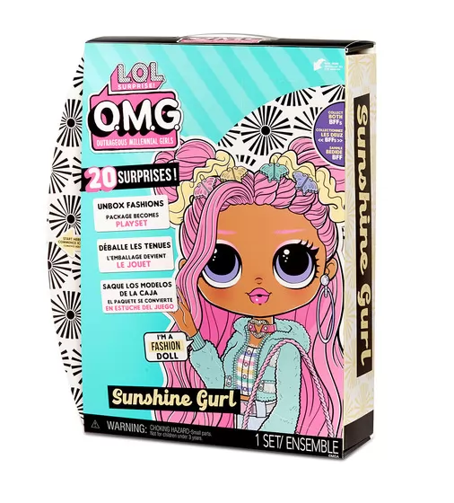Игровой набор с куклой L.O.L. Surprise! серии O.M.G." S5 – Солнечная Леди" - 572787_6.jpg - № 6
