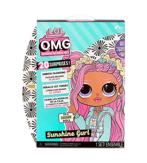 Игровой набор с куклой L.O.L. Surprise! серии O.M.G." S5 – Солнечная Леди" - 572787_7.jpg - № 7