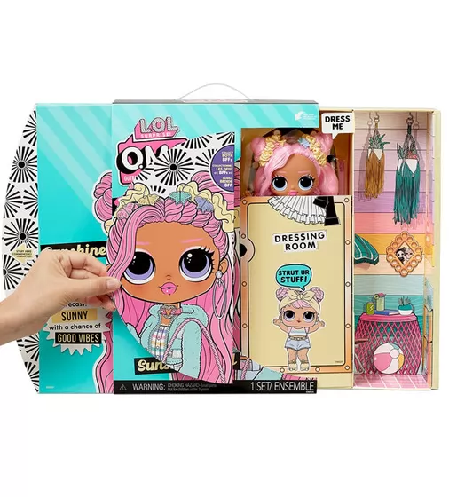 Игровой набор с куклой L.O.L. Surprise! серии O.M.G." S5 – Солнечная Леди" - 572787_2.jpg - № 2