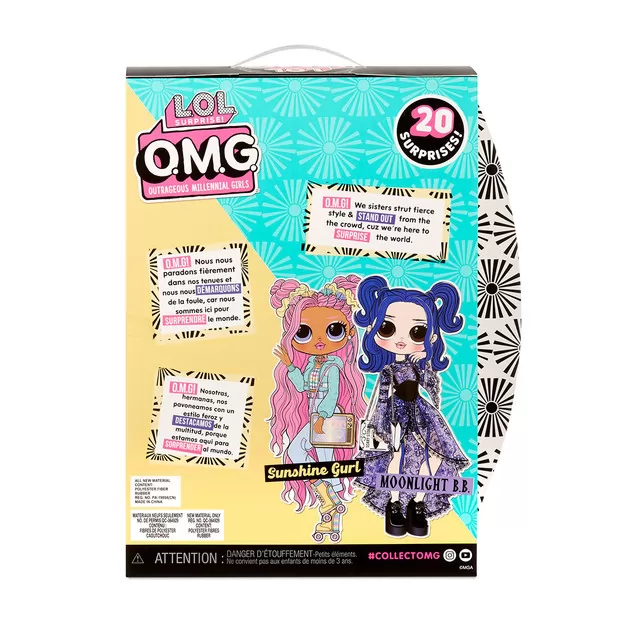 Игровой набор с куклой L.O.L. Surprise! серии O.M.G." S5 – Солнечная Леди"