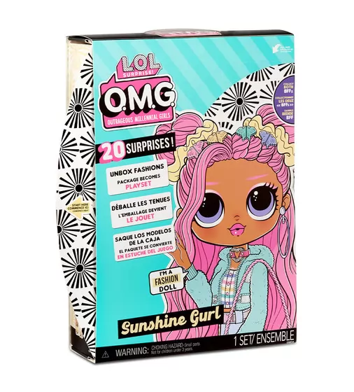 Игровой набор с куклой L.O.L. Surprise! серии O.M.G." S5 – Солнечная Леди" - 572787_8.jpg - № 8