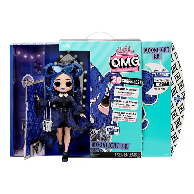 Игровой набор с куклой L.O.L. Surprise! серии O.M.G." S5 – Леди-Луна"