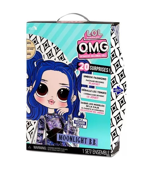 Игровой набор с куклой L.O.L. Surprise! серии O.M.G." S5 – Леди-Луна" - 572794_6.jpg - № 6