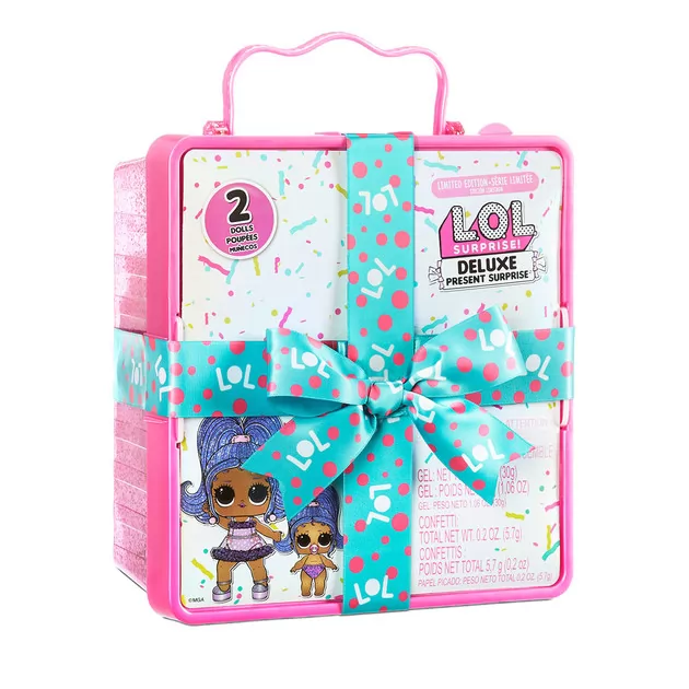 Игровой набор с экскл.куклой L.O.L. SURPRISE! серии Deluxe Present Surprise" – Суперподарок"