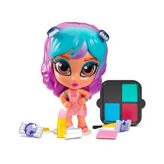Игровой набор с куклой и косметикой 2 в 1 Instaglam S1 – Хейли