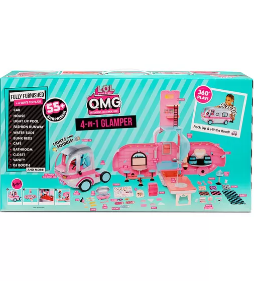 Игровой набор L.O.L. Surprise! – Гламурный кемпер 4 в 1 - 576730_12.jpg - № 12