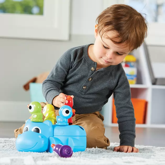 Обучающий игровой набор-сортер Learning Resources – Умный бегемот Хьюи