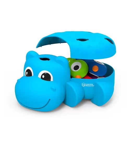 Обучающий игровой набор-сортер Learning Resources – Умный бегемот Хьюи - LER9108_6.jpg - № 6