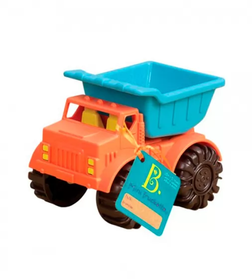 Игрушка Для Игры С Песком - Мини-Самосвал (Цвет Папайя-Морской) - BX1439Z_5.jpg - № 5