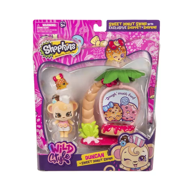 Игровой Набор Shopkins S9 -Качели Манки